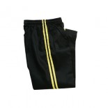 217C Pants, Black w/Yellow Stripe